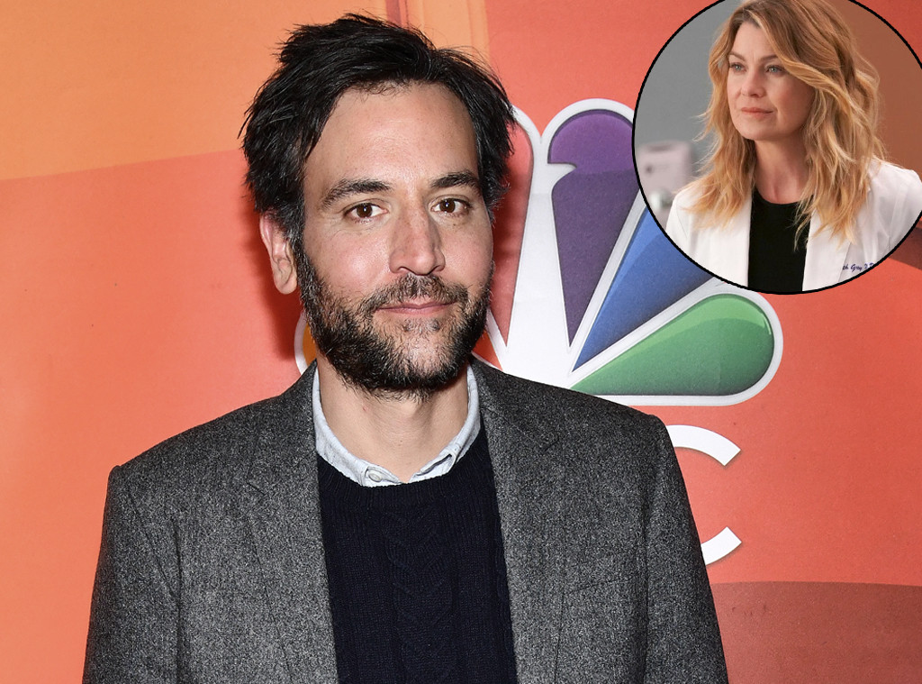 Josh Radnor, Ellen Pompeo, Grey's Anatomy Josh Radnor, Ellen Pompeo, Grey's Anatomy